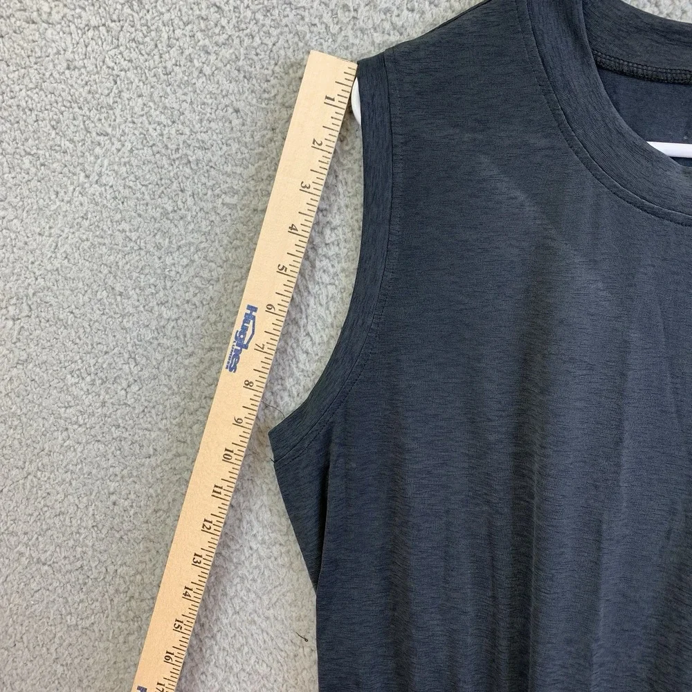 Free People Movement Womens Muscle Tee Cargo‎ Romper Open BackSz XS Gry/Blk